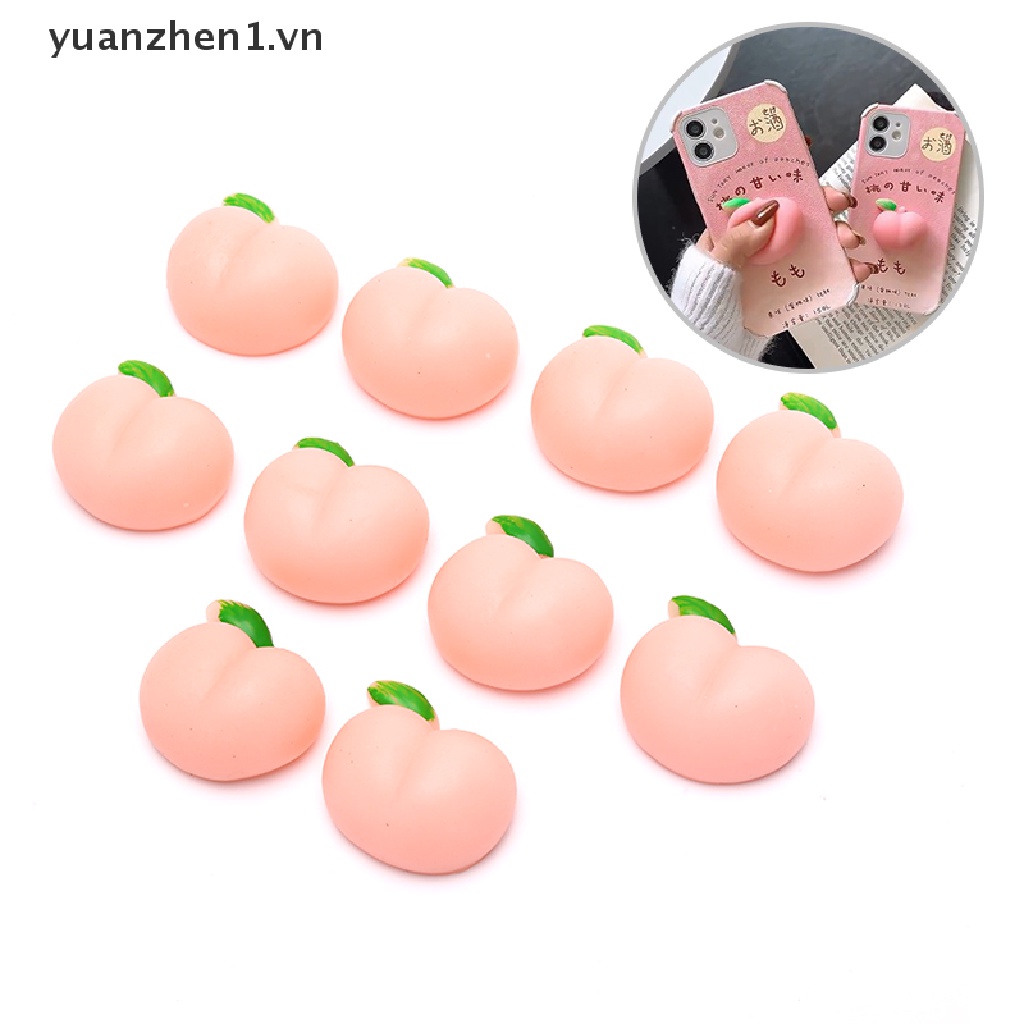Đồ Chơi Mềm Dẻo Giảm Stress Hình Dáng Quả Đào Xinh Xắn