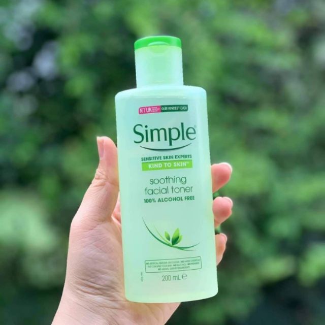 Nước Hoa Hồng Simple Kind To Skin Soothing Facial Toner