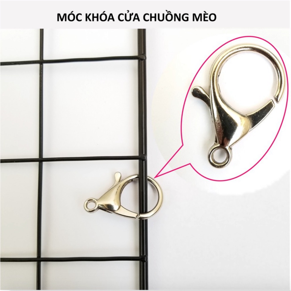 [ MỚI VỀ ] Chuồng chó, chuồng mèo 2 tầng lắp ghép đa năng sơn tĩnh điện không gỉ.