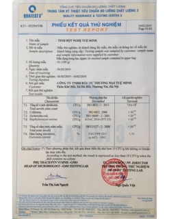 250g TINH BỘT NGHỆ NGUYÊN CHẤT