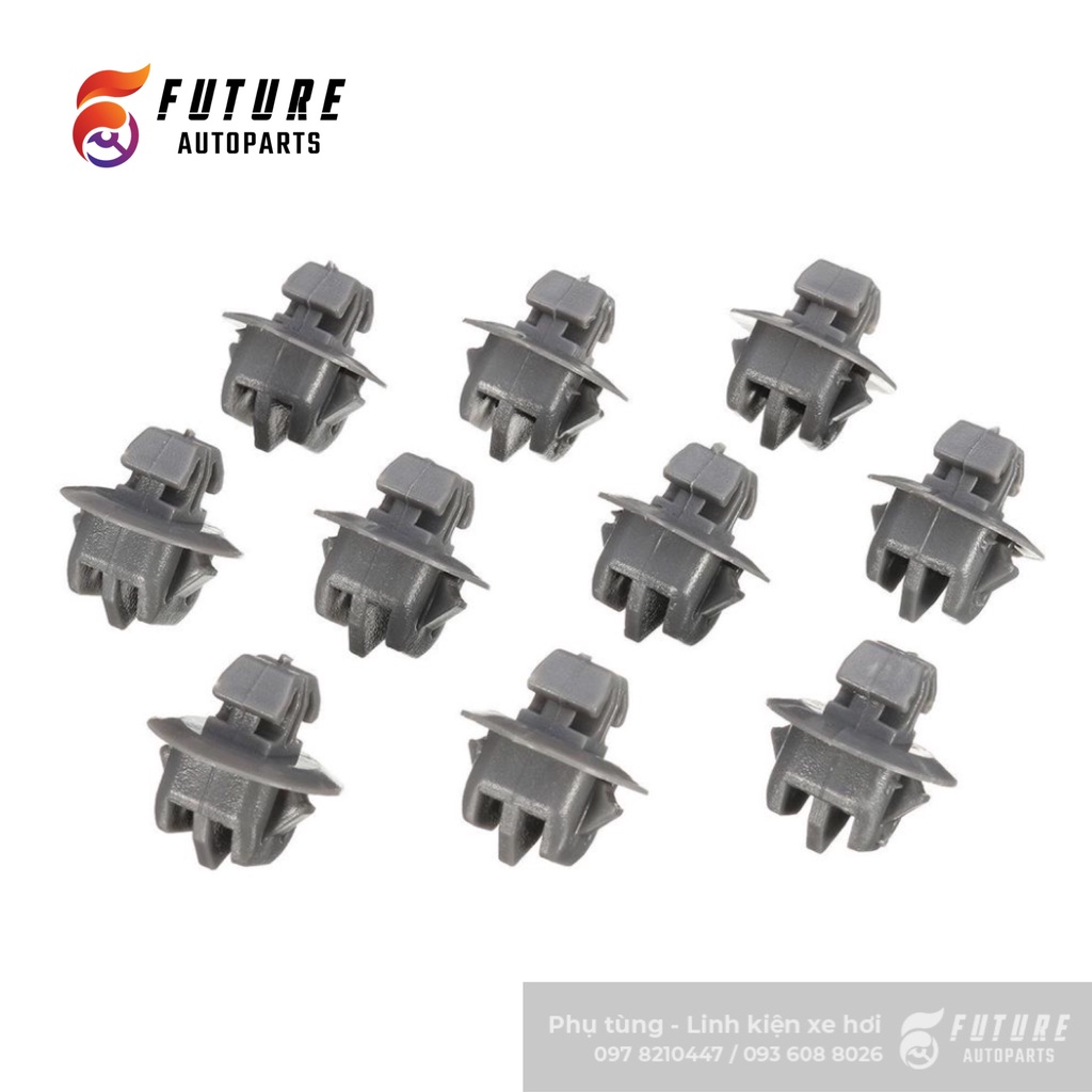 Set 30 chiếc chốt nhựa ốp vè Toyota Fortuner - Future Autoparts