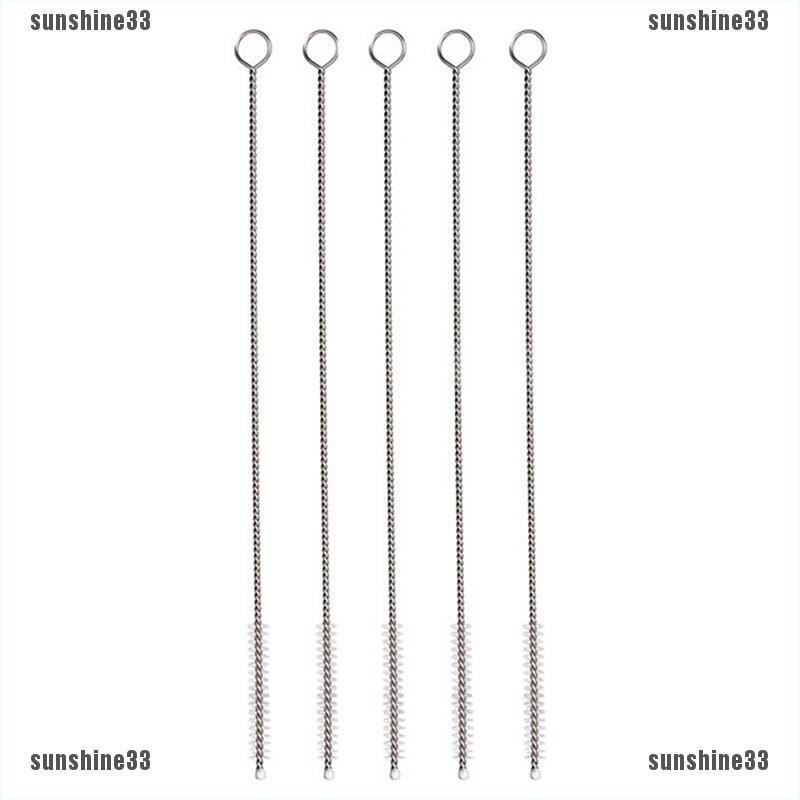 Bộ 2 Dụng Cụ Vệ Sinh Ống Hút Bằng Thép Không Gỉ
