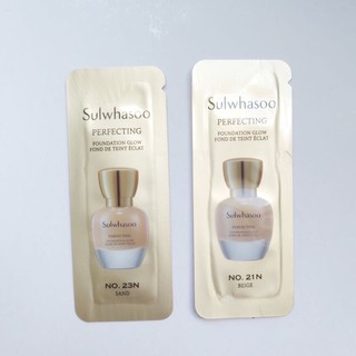 Kem Nền Sulwashoo Perfecting Foundation Glow(1 gói)date 2023 N21