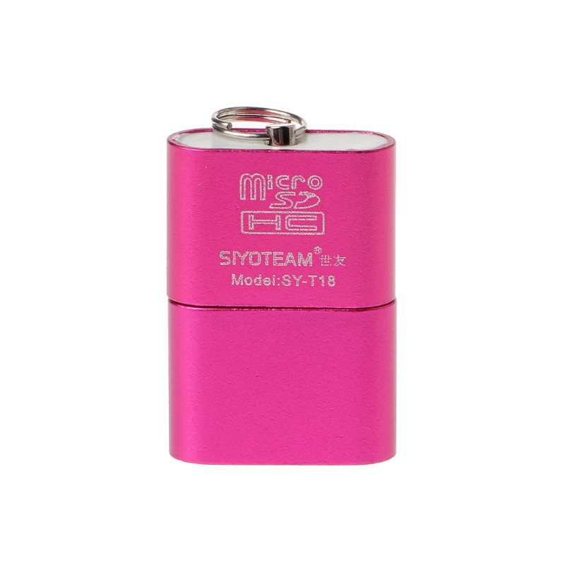 Đầu đọc thẻ nhớ bằng hợp kim nhôm USB 2.0 A Micro SD TF cao cấp