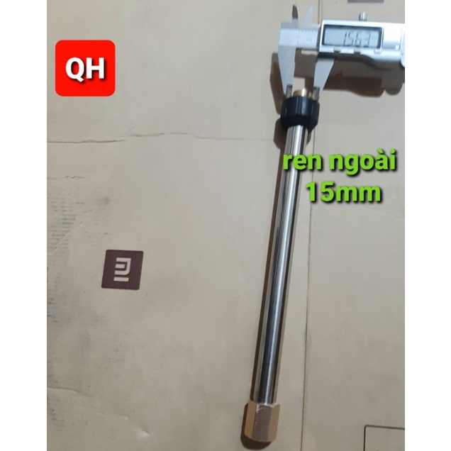 Ống nối súng rửa lắp vào súng cò đỏ dài 25cm bằng inox