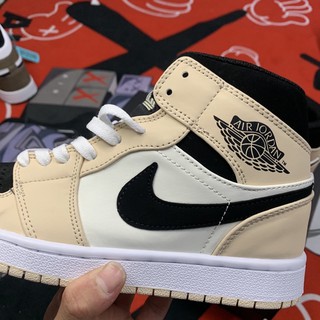 (Ảnh thật + video) Giày thể thao sneaker cao cổ vàng nhạt