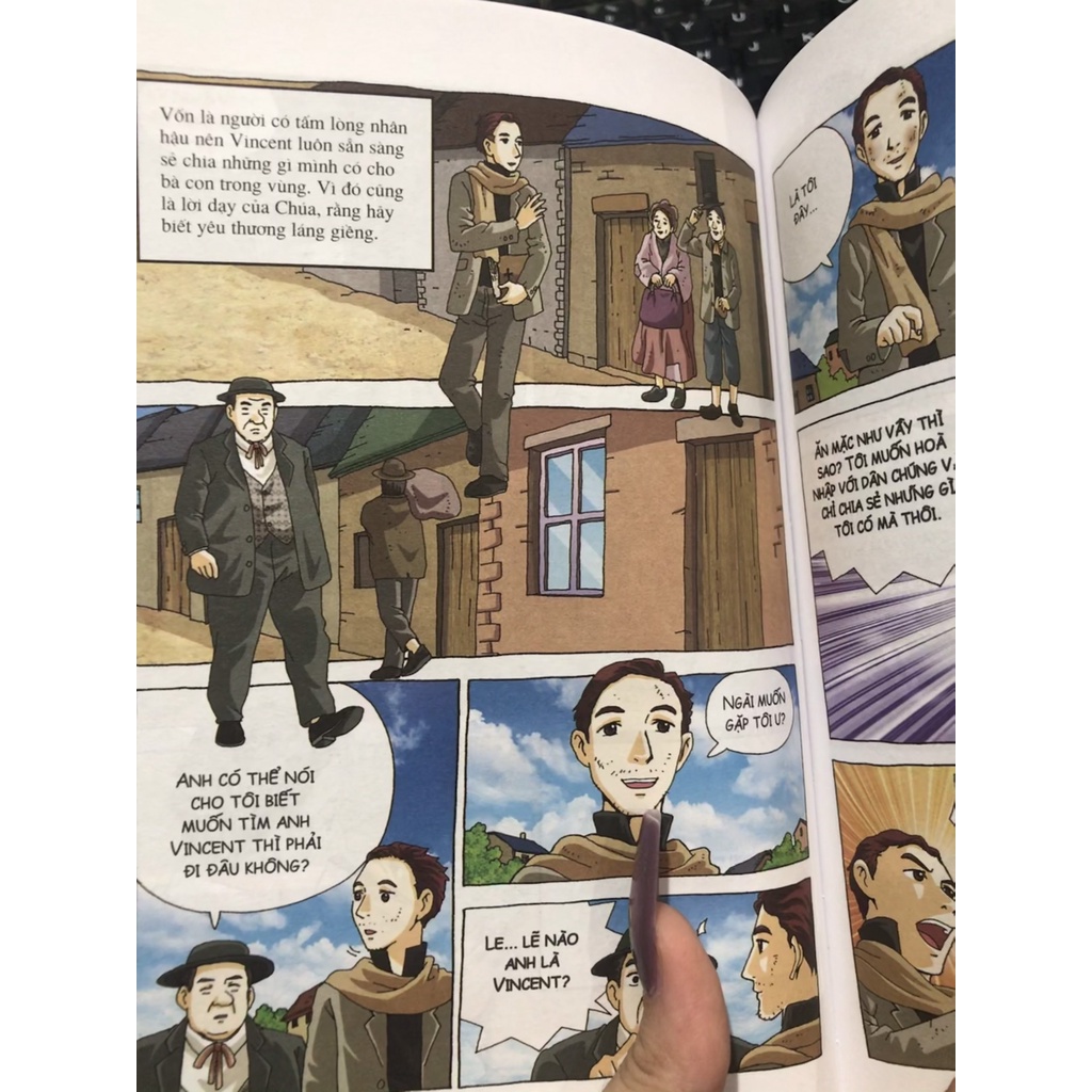Sách - Chuyện kể về danh nhân thế giới Who? Vincent van Gogh