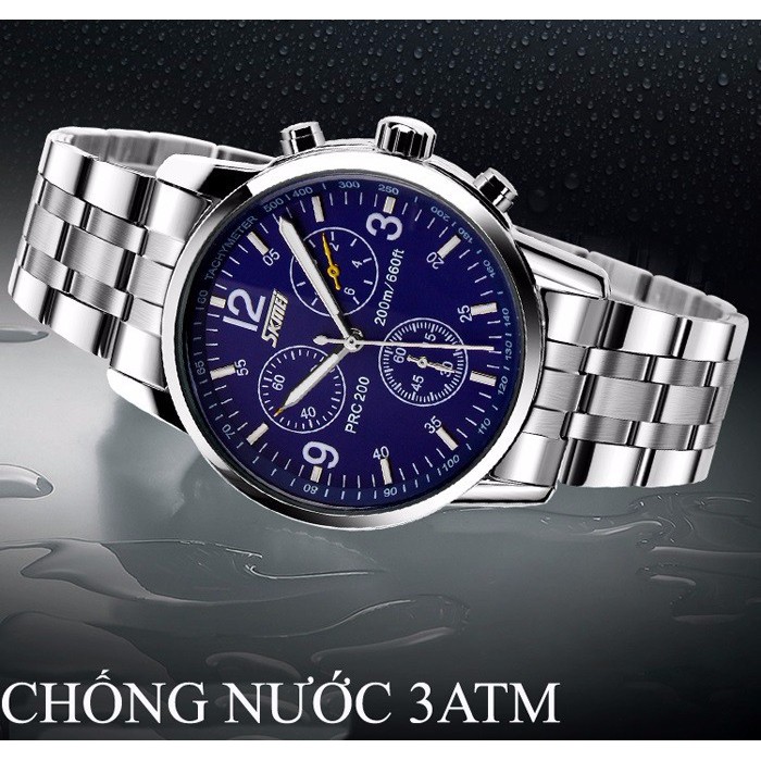 Đồng hồ nam SKMEI dây kim loại