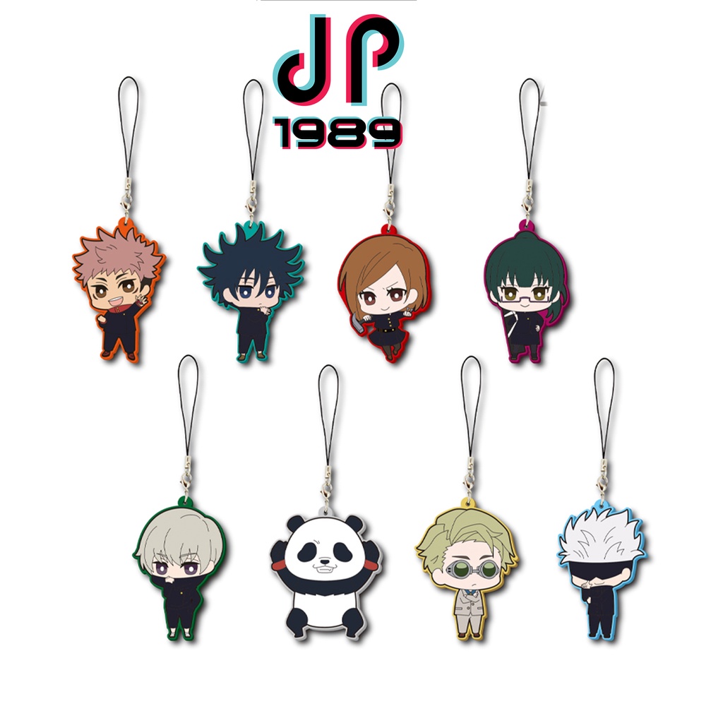 Móc Khóa Cao Su Jujutsu Kaisen Chính Hãng FURYU 01