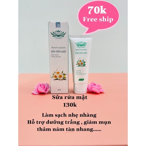 Combo Beauty queen 4 món 120k