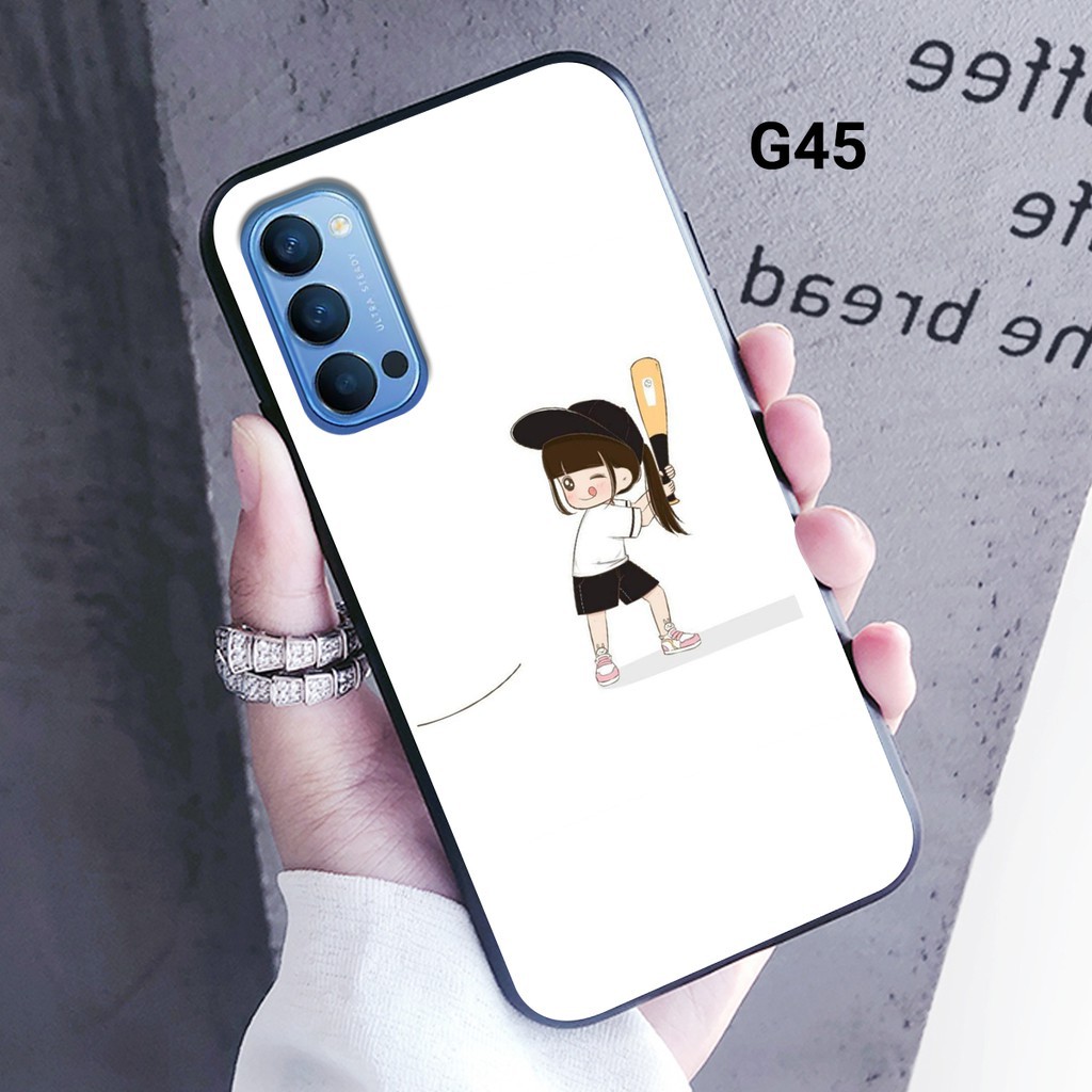 [HOT] Ốp lưng RENO 4 - RENO 4 PRO in hình đôi hoạt hình dễ thương