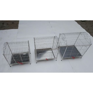 Lồng chó mèo inox, lồng hoa
