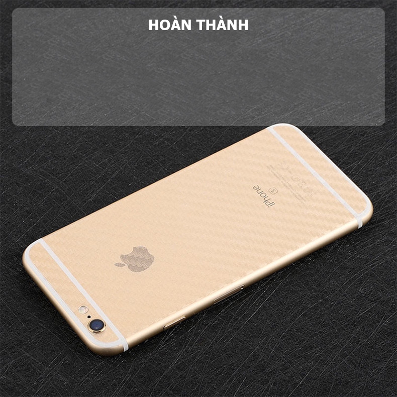 Miếng dán mặt lưng cacbon chống vân tay,xước 5/5s/6/6s/6plus/7/8/7plus/8plus/x/xs/xsmax/11/11promax Awifi Case L4-3 | BigBuy360 - bigbuy360.vn