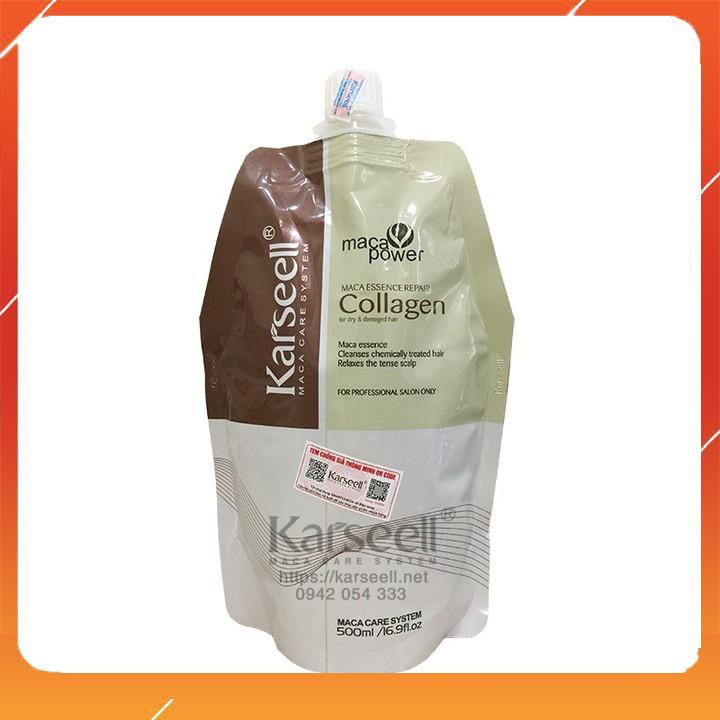 [BIG SALE] Ủ tóc Collagen karseell siêu phục hồi (đủ tem)