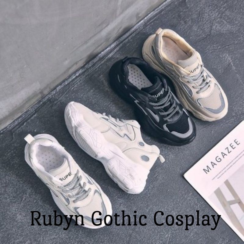 [NEW]  Giày Sneaker Phản Quang Hot Hit đế cao 5cm  ( Size 35 - 40 )