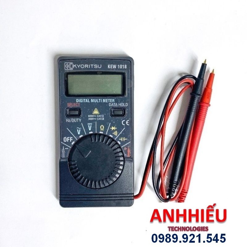 Đồng hồ vạn năng Kyoritsu 1018H dạng bỏ túi
