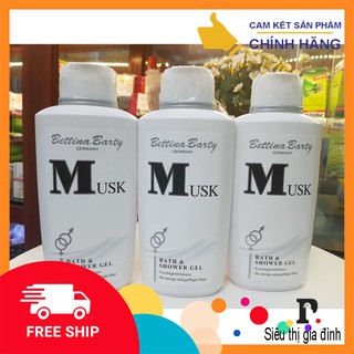 Sữa Tắm Musk Bettina Barty Hương Nước Hoa 500ml Của Đức