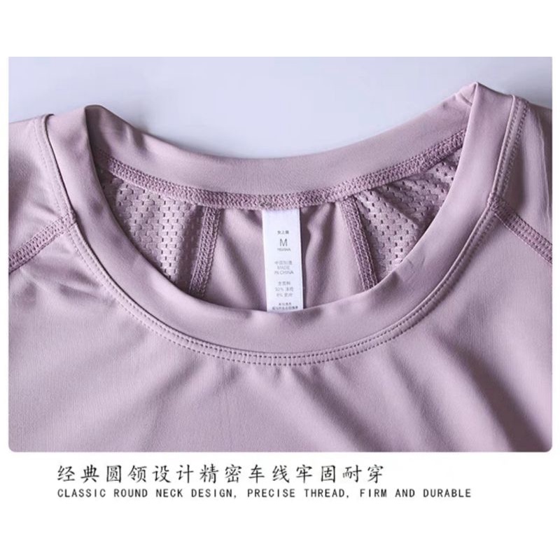 Áo thể thao nữ, thun lạnh, phối lưới, siêu mát mịn, thoáng khí. Áo tập gym nữ, chạy bộ, du lịch