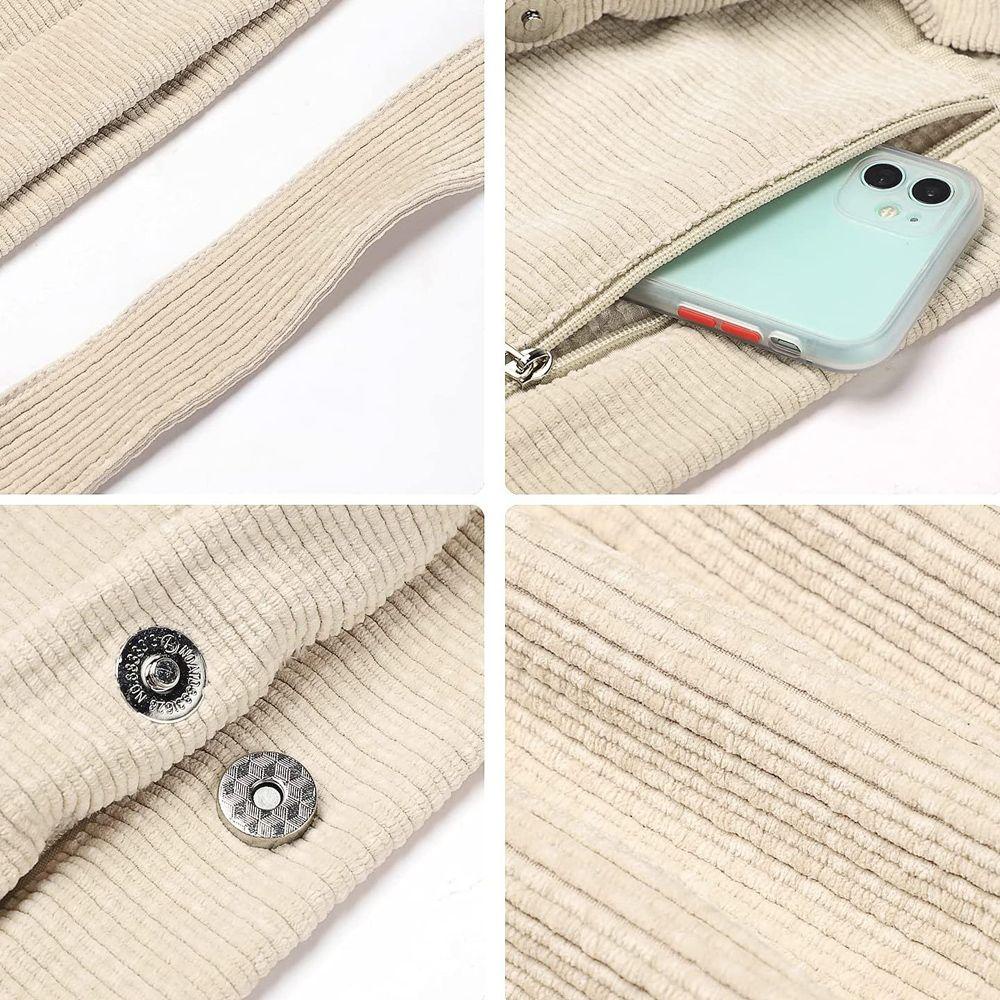 Túi Xách Tay Đeo Vai Dung Tích Lớn Bằng Vải Nhung Kẻ