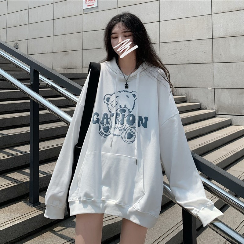 Áo hoodie Quảng Châu dày dặn form rộng, unisex, over size | BigBuy360 - bigbuy360.vn
