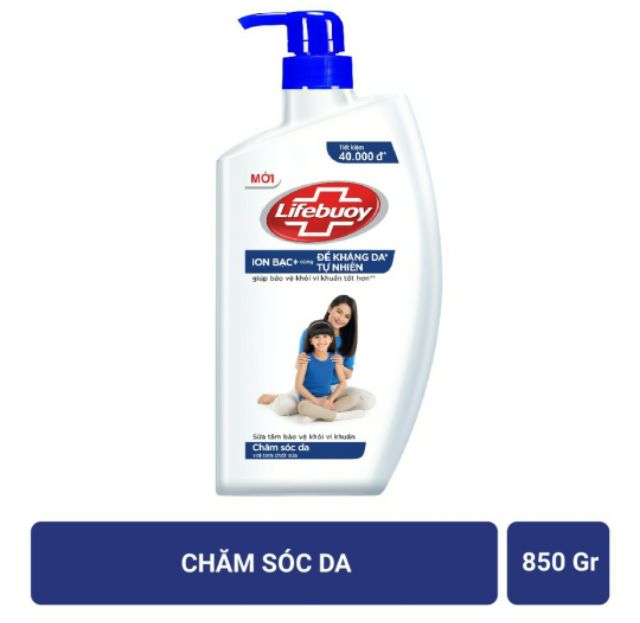 Sữa tắm lifebuoy 850gr ( ngẫu nhiên)