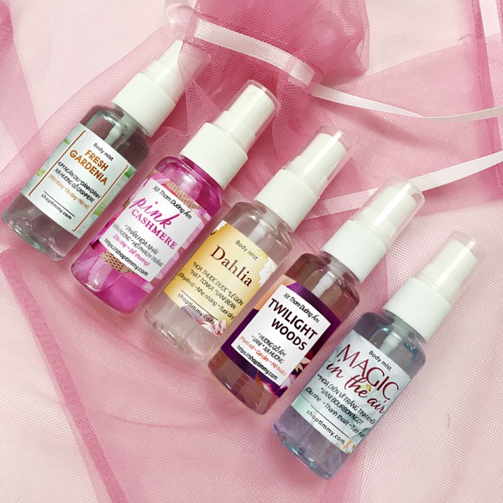 Xịt thơm body mist mini 30ml - Bath and Body Works (nhóm 2)