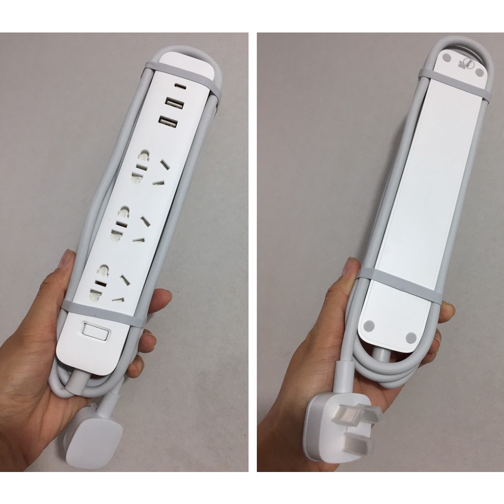 ổ cắm điện xiaomi 20W XMCXB05QM, ổ cắm điện đa năng có cổng usb