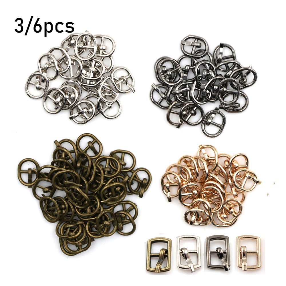 Bộ 3 / 6 Nút Cài Ba Đầu 4.5 / 5.5mm Mini Chất Lượng Cao Cho Túi Xách / Búp Bê