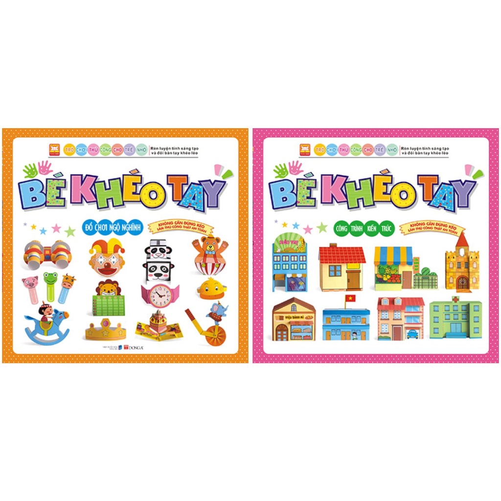 Sách - Bé Khéo Tay (Combo 2 cuốn)