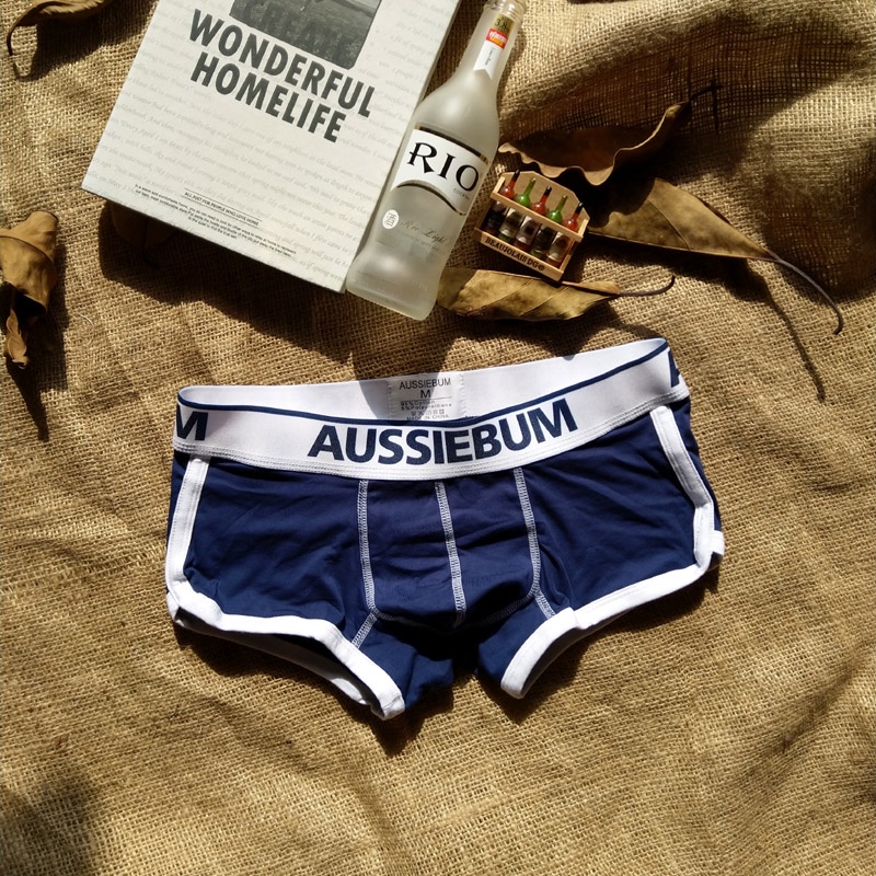 [free ship 50k + che tên đơn hàng] quần lót nam, quần lót boxer thun cotton au thời trang trẻ trung (hình chụp tại shop)