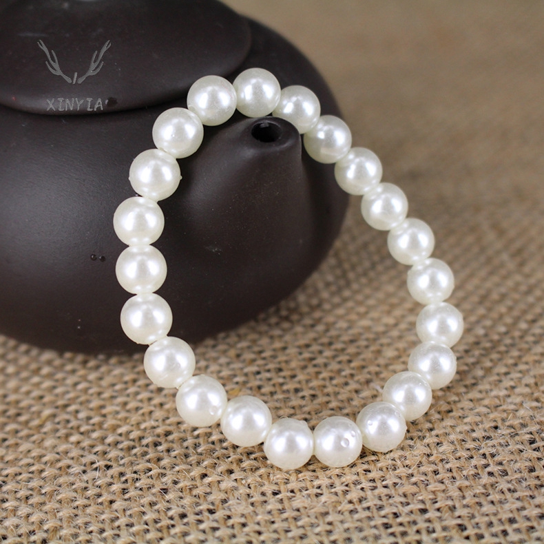 Vòng tay ngọc trai 8mm chất lượng cao thời trang | BigBuy360 - bigbuy360.vn