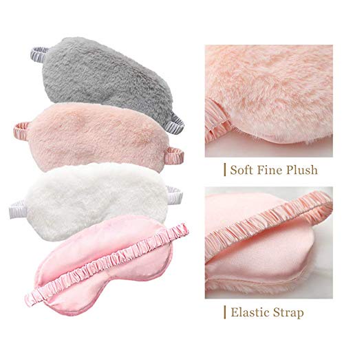 Miếng Bịt Mắt Ngủ Bằng Lông Nhung Mềm Mại Thoải Mái Lưng