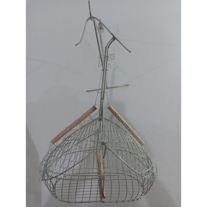 Lồng bẫy chim khuyên inox siêu nhạy cao cấp dáng đẹp - 00x00x00cm