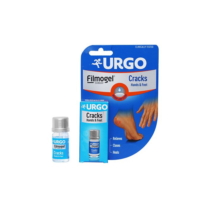 Dung dịch hỗ trợ điều trị da nứt, nẻ Urgo Cracks Filmogel chai 3.5ml