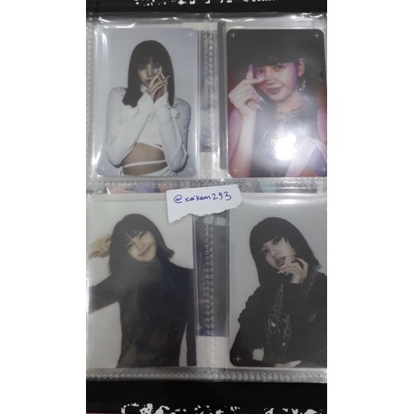 CARD ALBUM BLACKPINK OFFICIAL HOW YOU LIKE THAT THE ALBUM LALISA