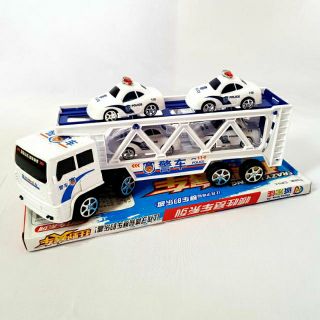 Mô hình xe chở xe chạy bánh đà