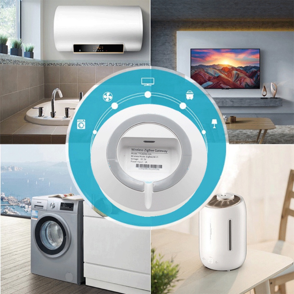 Tuya Trung Tâm Cổng Thông Minh Zigbee Bộ Điều Khiển Từ Xa Không Dây Qua Alexa Google Home Okase