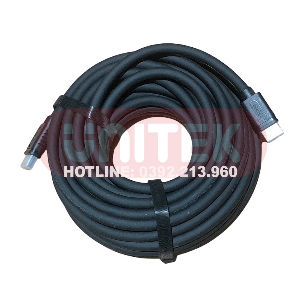 Dây HDMI 2 Đầu Đực FULL HD 4K X 2K Chống Nhiễu Dài 15M UPN - Hàng Chính Hãng