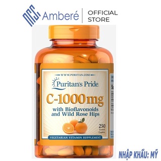 Viên uống bổ sung vitamin C của Puritan's Pride - Vitamin C 1000mg 100 viên