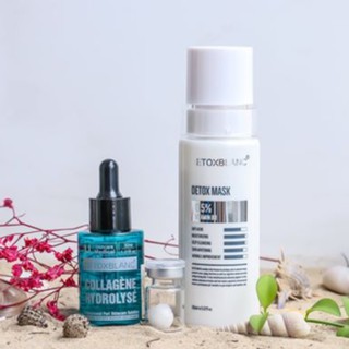 Combo Mặt nạ thải độc + Colagen trắng da