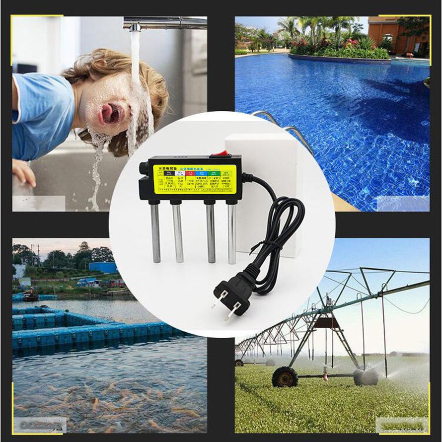 Máy điện phân Thiết bị điện phân nước Công cụ kiểm tra chất lượng nước nhanh TDS