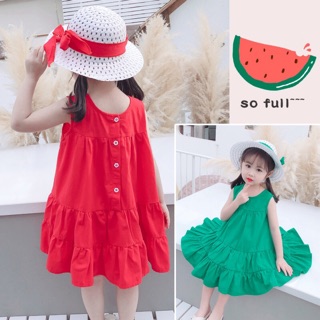 💥Sẵn💥Váy kèm mũ Quảng Châu cho bé💥💥