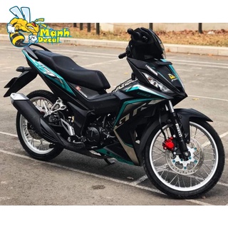 Ten rời xe winner GTR crom dán xe đen