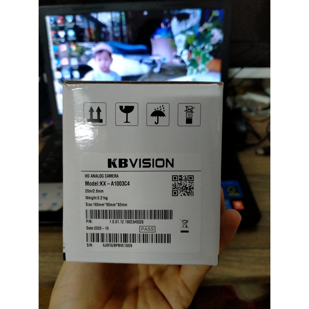 Camera KBVISION KX-1003C4 1.0 Megapixel, hồng ngoại 20m, ống kính F2.8mm, OSD Menu, Camera 4 in 1