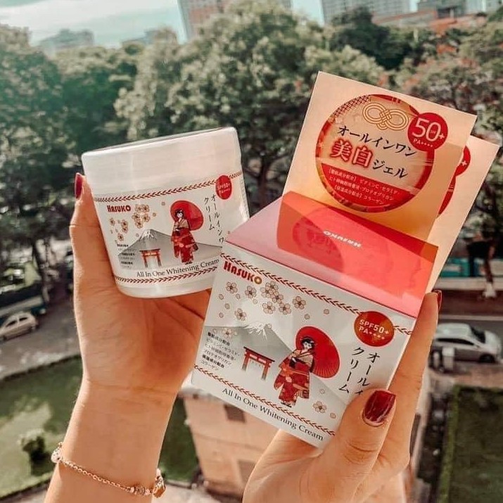 Kem Dưỡng Trắng Da, Chống Nắng Hasuko Nhật Bản - Ủ Trắng Toàn Thân | BigBuy360 - bigbuy360.vn