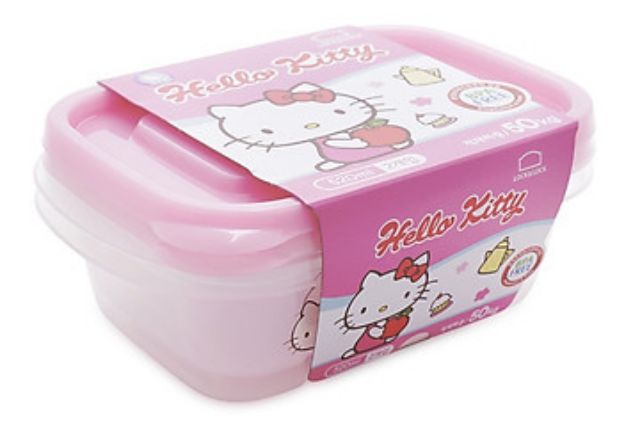 Bộ 2 Hộp Nhựa Hello Kitty Lock&amp;Lock LKT804 - 520Ml