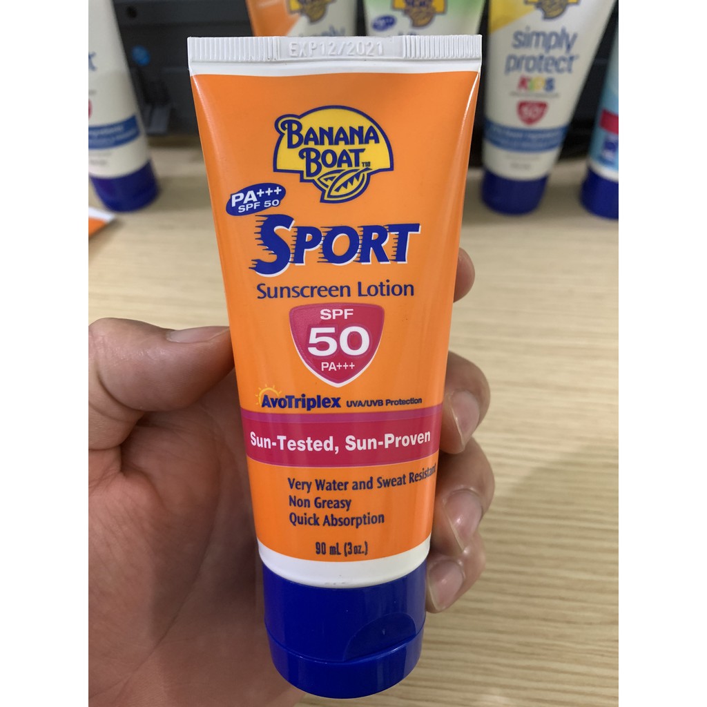 KEM CHỐNG NẮNG BANANA BOAT 90ML (USA)