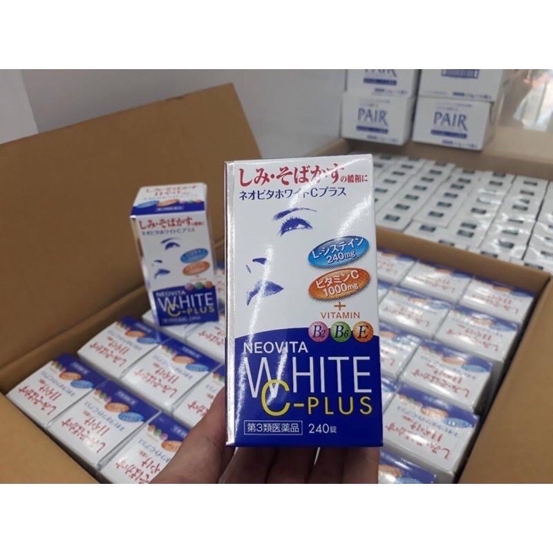 TRẮNG DA GIẢM NÁM NEO VITA C - WHITE NHẬT BẢN (HỘP 240 VIÊN)