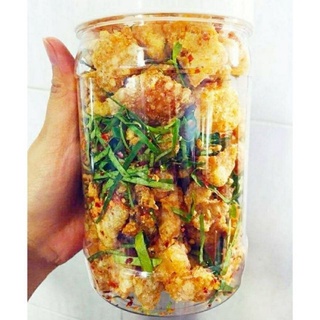 Tóp mỡ lá chanh giòn rụm