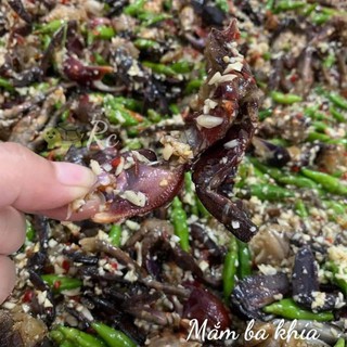 Mắm ba khía trộn sẵn- hủ 500gr